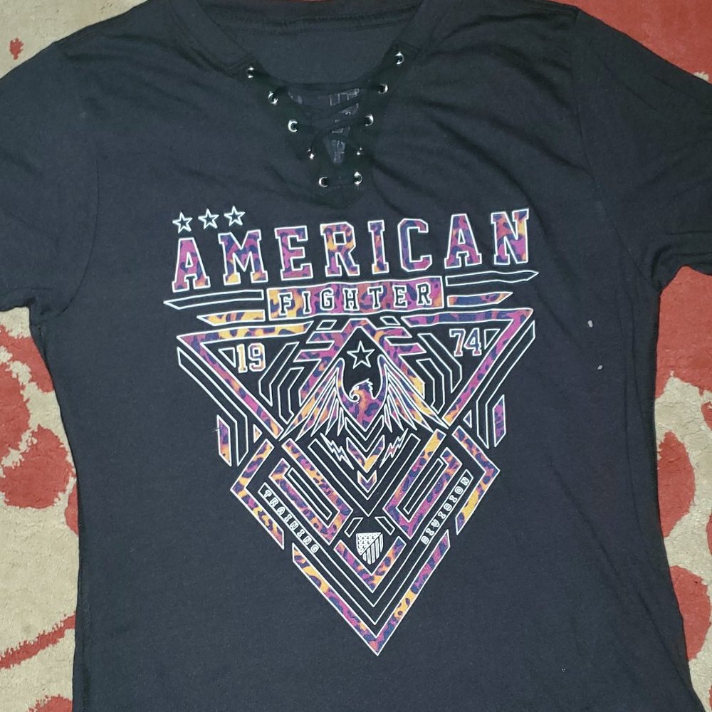 American fighter T-shirt (like new)